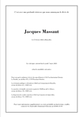 Faire part Jacques Massaut